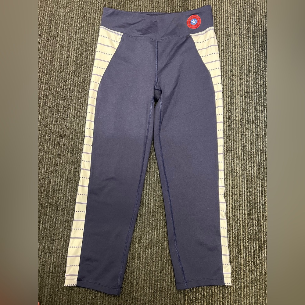 Her Universe Captain America Inspired Leggings Size M